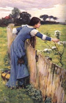 John William Waterhouse : The Flower Picker